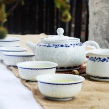 8頭青花(huā)纏枝玲珑大(da)壺茶...