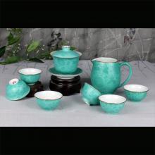 8頭扒花(huā)茶具(ju)