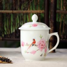 1頭水點桃花(huā)小(xiǎo)金鍾杯