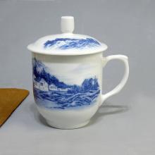 1頭釉中(zhong)青花(huā)鄉(xiāng)情單(dan)杯