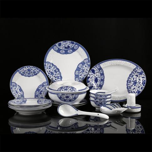 56頭古(gu)韻中(zhong)餐具(ju)