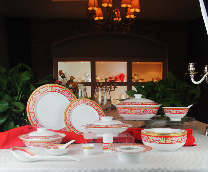 62頭中(zhong)餐具(ju)幸福美滿