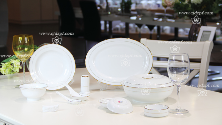 56頭中(zhong)餐具(ju)--金鑲玉