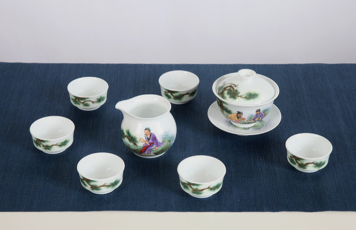 15頭茶具(ju)（溪山(shān)品(pin)茶）