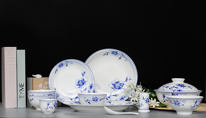 50頭中(zhong)餐具(ju)--蘭色夢幻