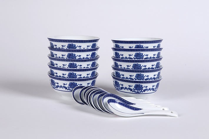 20頭清(qing)芙蓉飯具(ju)