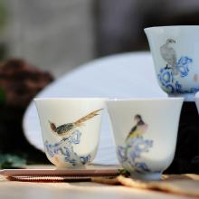 4頭鳥中(zhong)四美手握杯套組