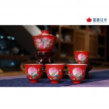 5頭手繪工(gong)筆(bǐ)琺琅彩中(zhong)國(guo)...