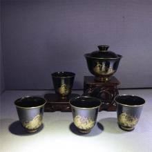5頭手繪釉上描金年(nian)年(nian)有(yǒu)...