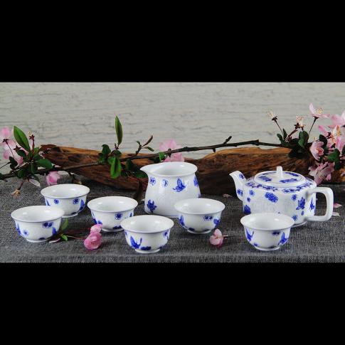 8頭玲珑中(zhong)國(guo)結茶具(ju)