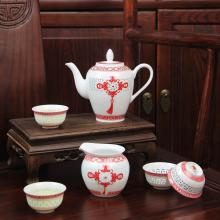 8頭玲珑中(zhong)國(guo)結茶具(ju)