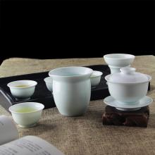 9頭全手工(gong)青釉功夫茶具(ju)