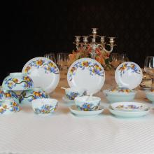 38頭全手工(gong)青釉餐具(ju)-...