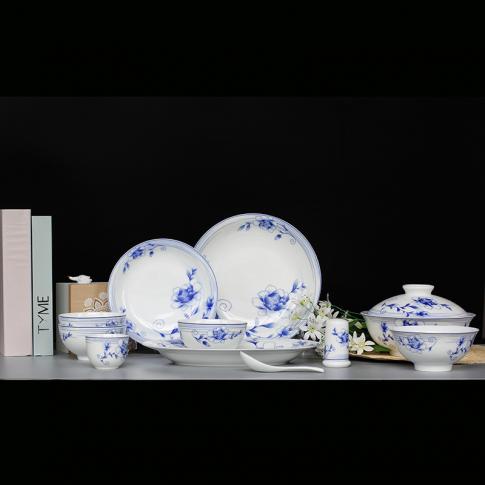 50頭蘭色夢幻中(zhong)餐具(ju)